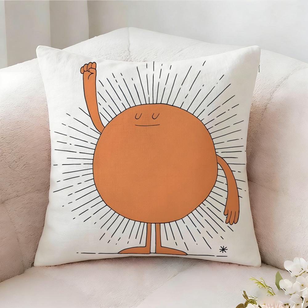 School Patterns For Children Pillow Case Pillowcase Doublesided Printed Sofa Cushion Bedroom Headboard Pillow