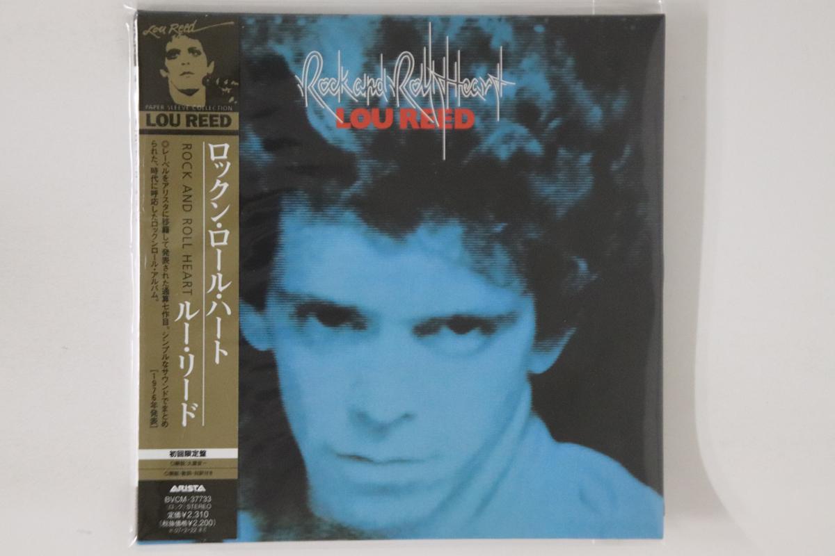 

CD LOU REED - Rock And Roll Heart (Paper Sleeve) BVCM37733PROMO BMG 2006 Japan Obi Rock Used