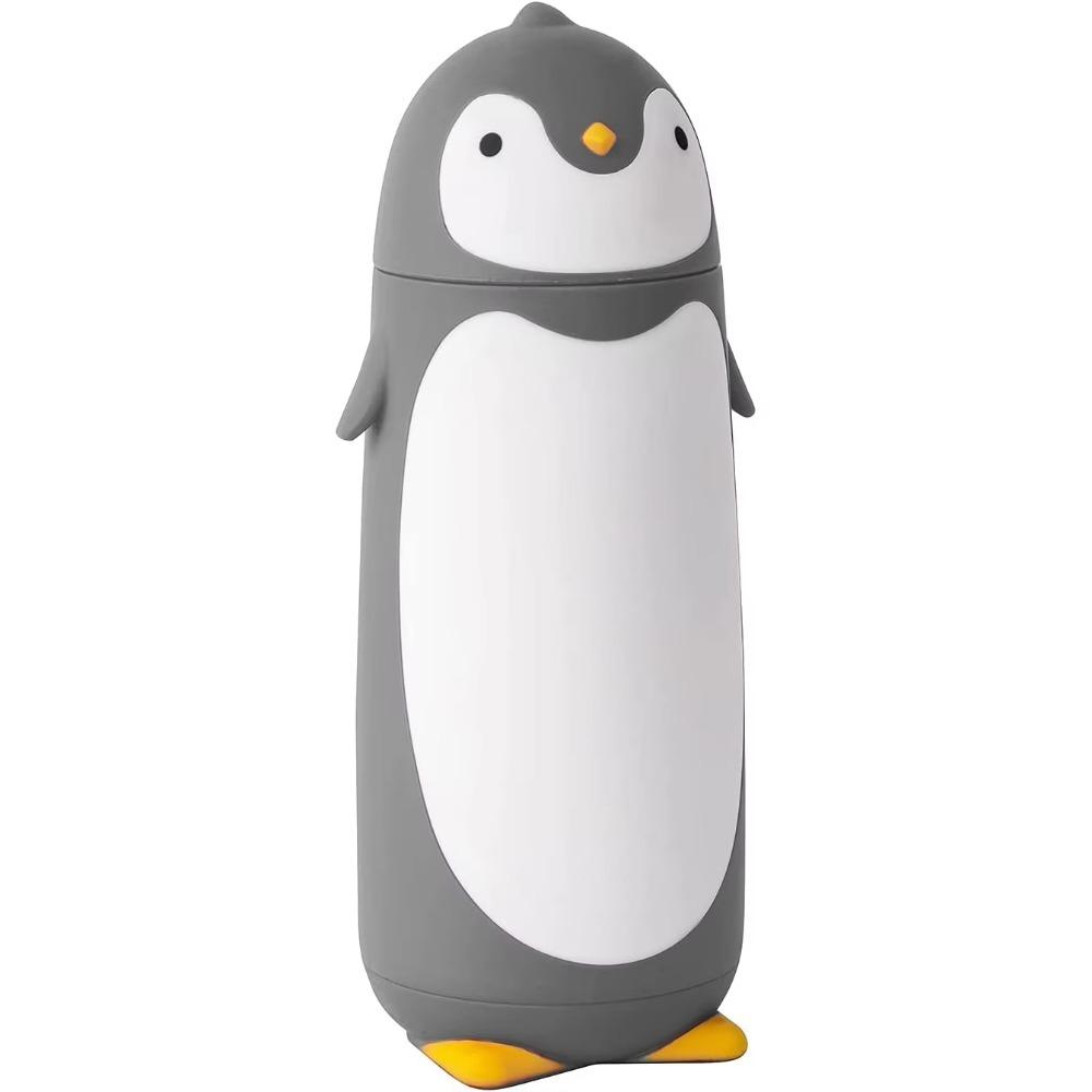 280ml Penguin Thermos Bottle Double Wall Vacuum Water Bottle Penguin Insulating Bottle  Office
