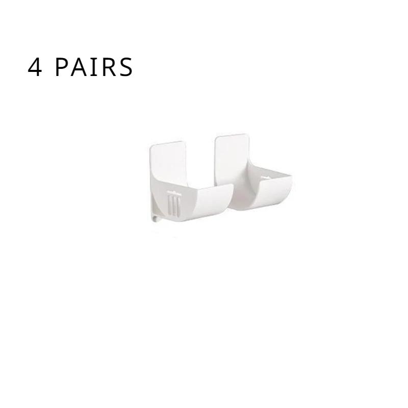 2/8PCS Wall Mounted Trash Bags Holder Garbage Bag Storage Box Organizer Plastic Bag Film Container Dispenser For Kitchen Shelf