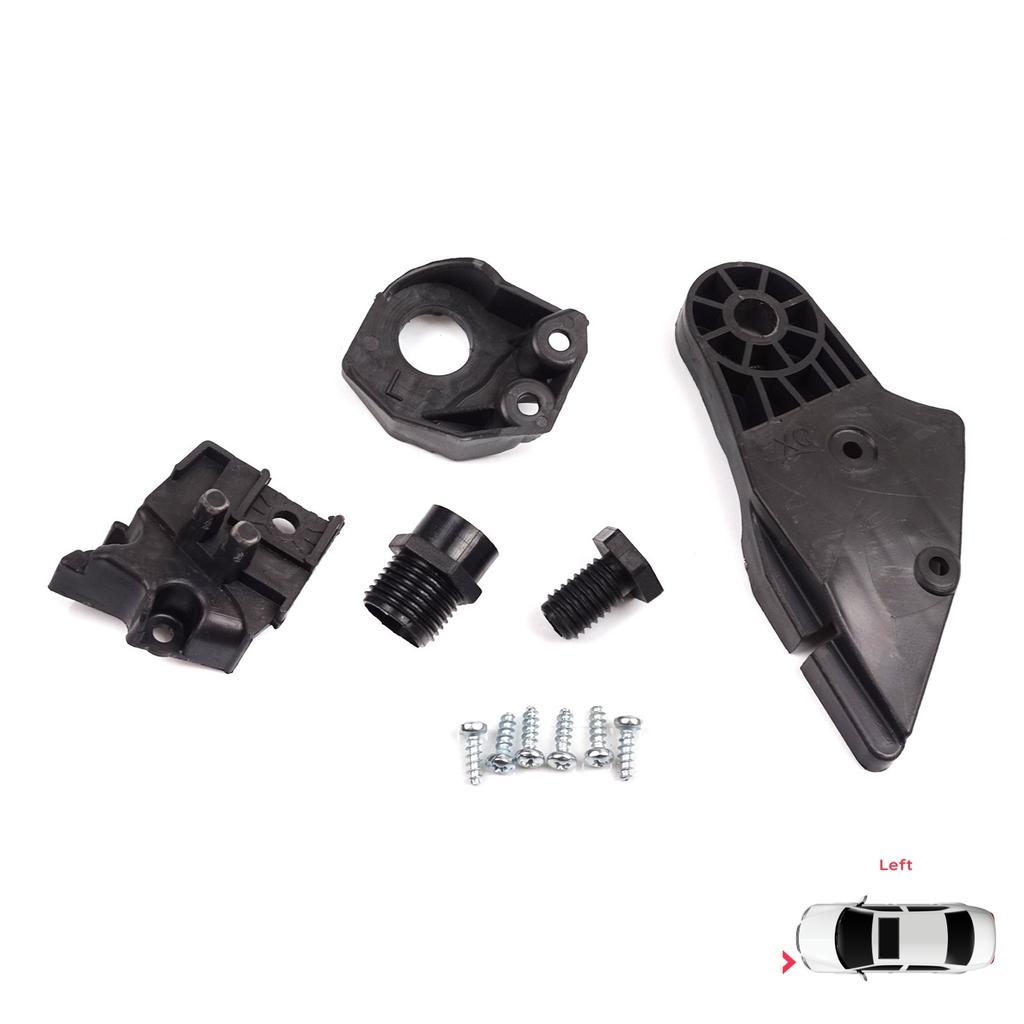 EHL514 Headlight Holder Mount Repair Bracket Tab Set Left Side for Mercedes C Class W204 S204 C204 2007-2014 CL203 A2048201114