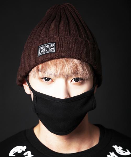 EIGHTVOLUME Ev Pop Evolution Beanie (Brown)