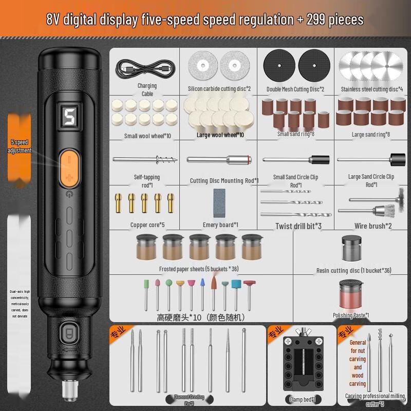 

SMVP Cordless Rotary Tool Kit CN plug (adapter included)