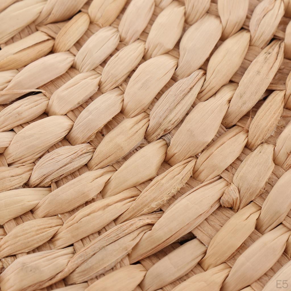 12'' Sitzkissen aus Stroh, handgewebte Tatami-Meditation