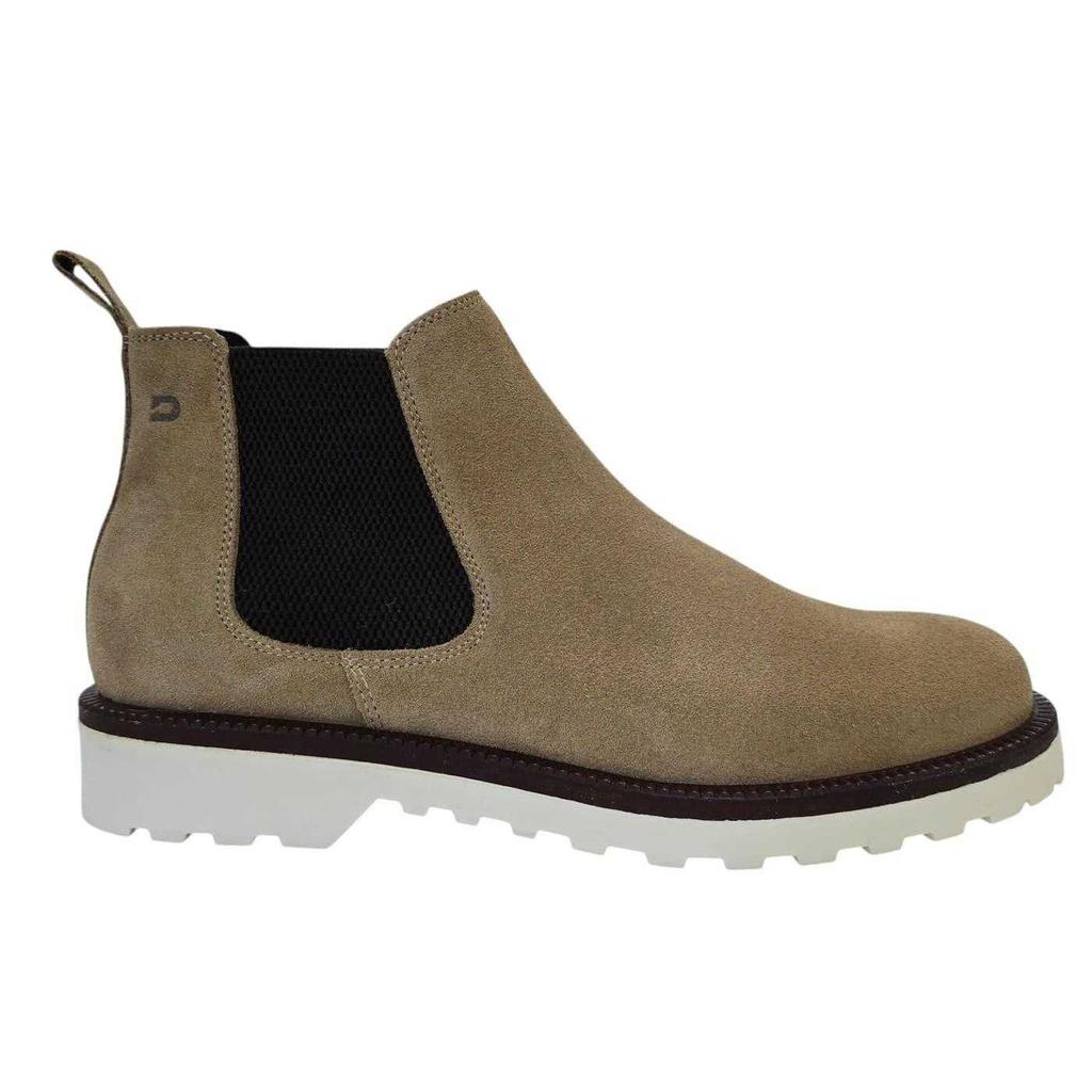 Nicholas Deakins Mens Republic Suede Flat Chelsea Boots