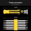 Multi-Function Small Screwdriver Set: Phillips, Torx, Triangle, Slotted, Double-Ended