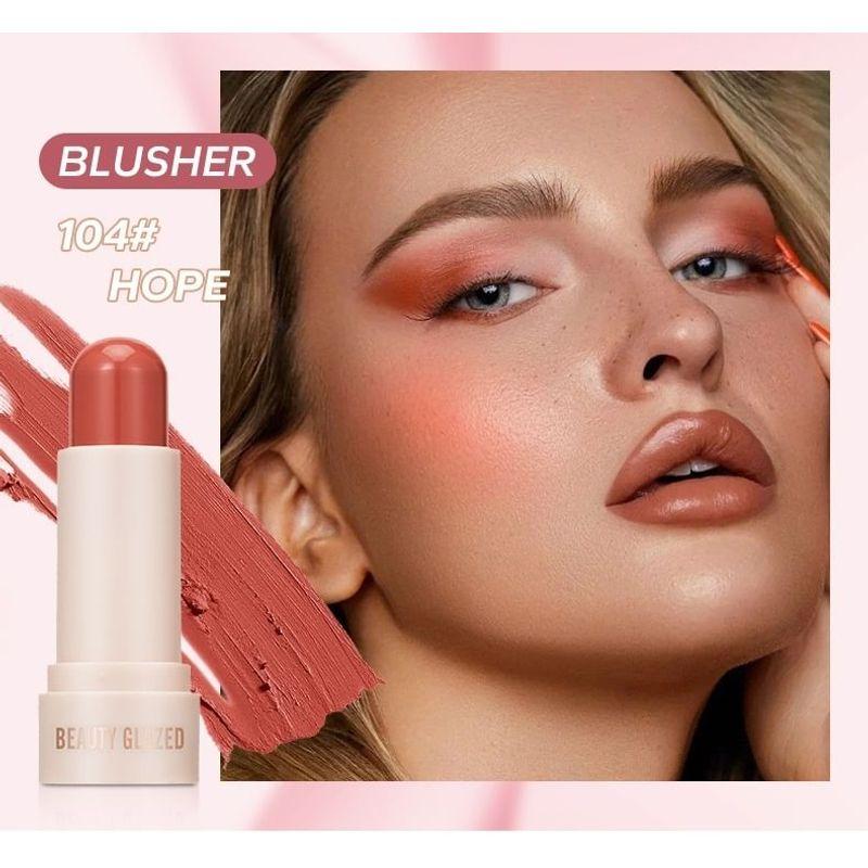 BEAUTY GLAZED - Soft Glow & Radiance Cream Blusher Stick - 6 Shades