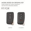 3/4 Buttons Leather Car Key Case Cover For Lexus Is Es Gs Rc Nx Rx Lx 200 250 350 Gx Ls Ux Gs 260 300 Nx200 Nx300 Rx350 Es300