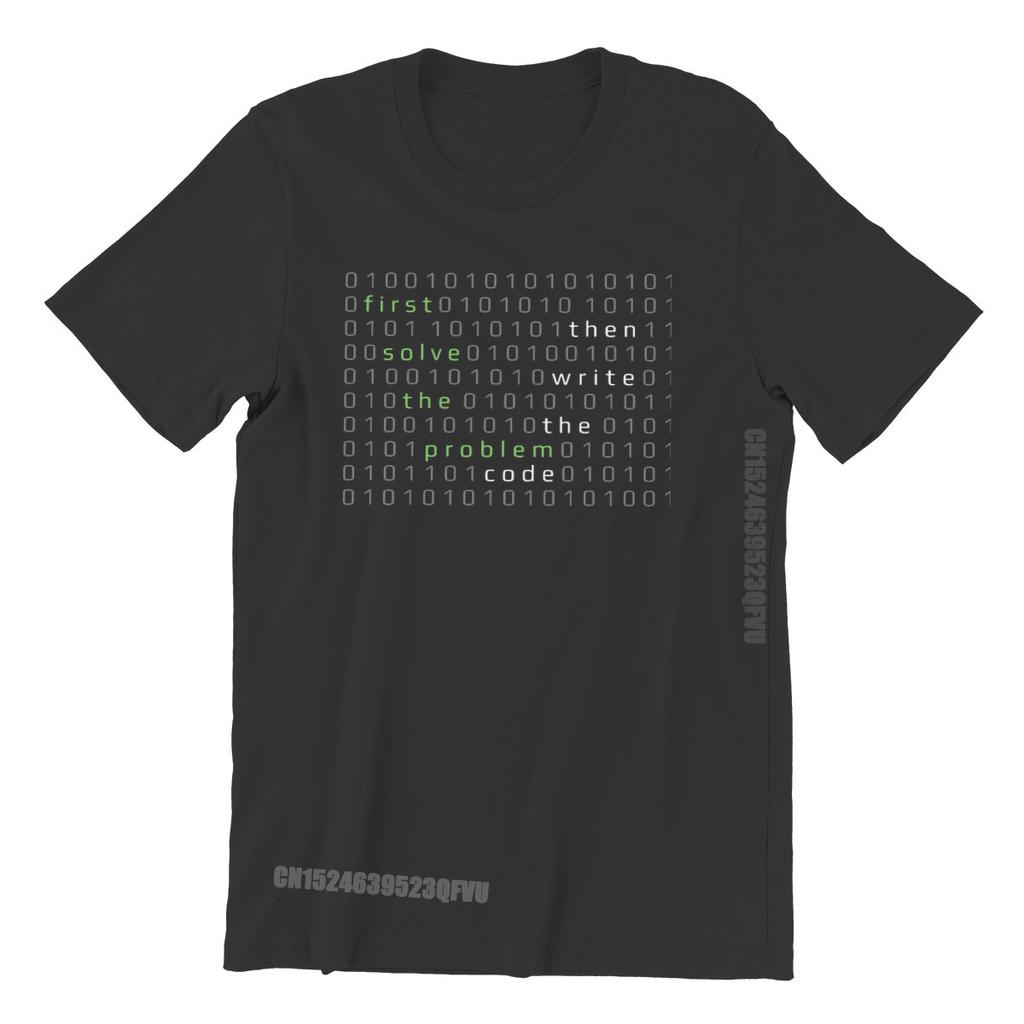 First Solve Problem Write Code Tshirts For Men ware Developer IT Programmer Geek Tshirt Tshirt Clothing Men T Shirts Printed