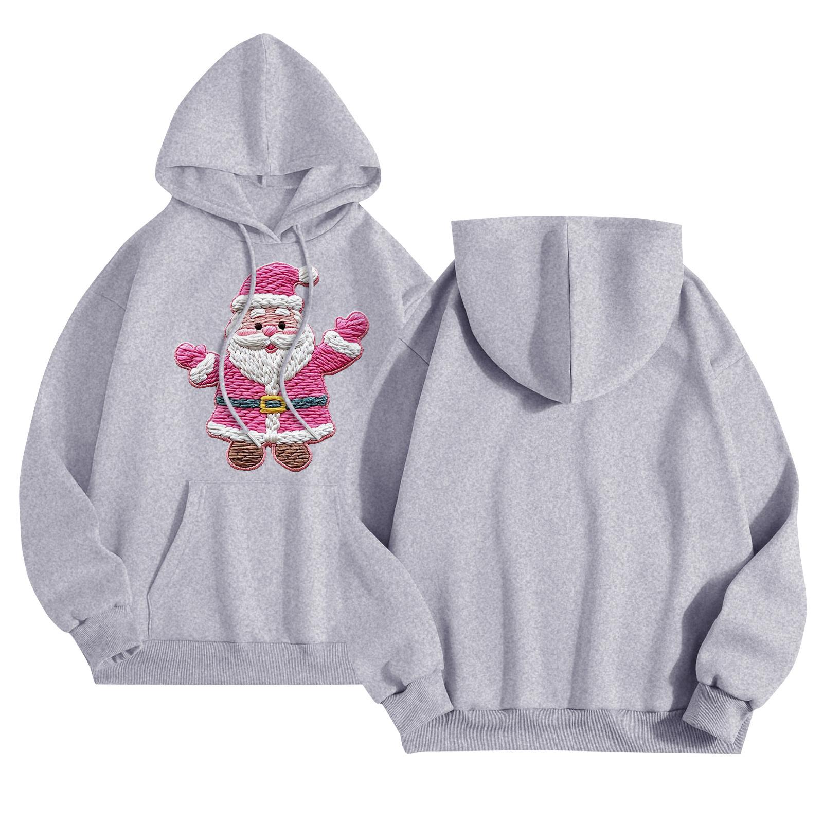 

Женская повседневная толстовка с капюшоном и круглым вырезом, длинными рукавами и принтом M