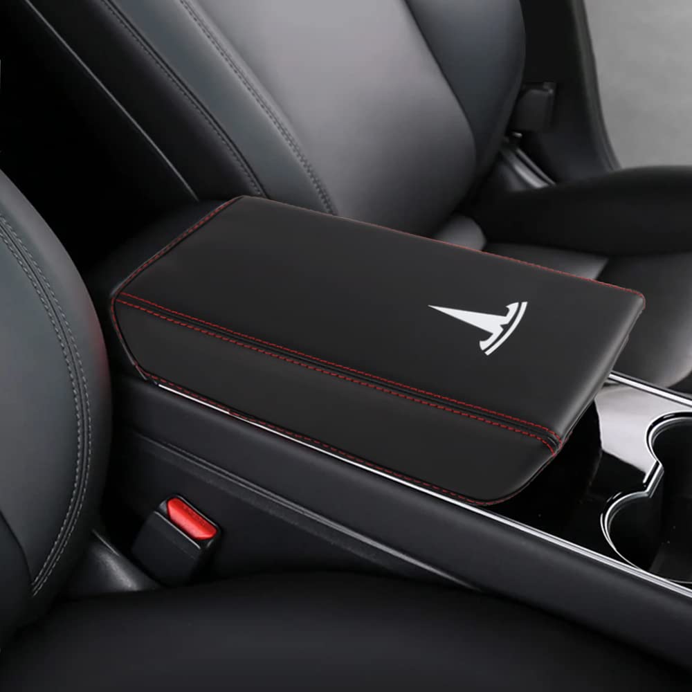 LEXLEYS Tesla Model Y Console Box Armrest Box Dresses Up Your Protects Against Stain and Scratches 3/Model Cover, Accessory, Customizable, Interior,