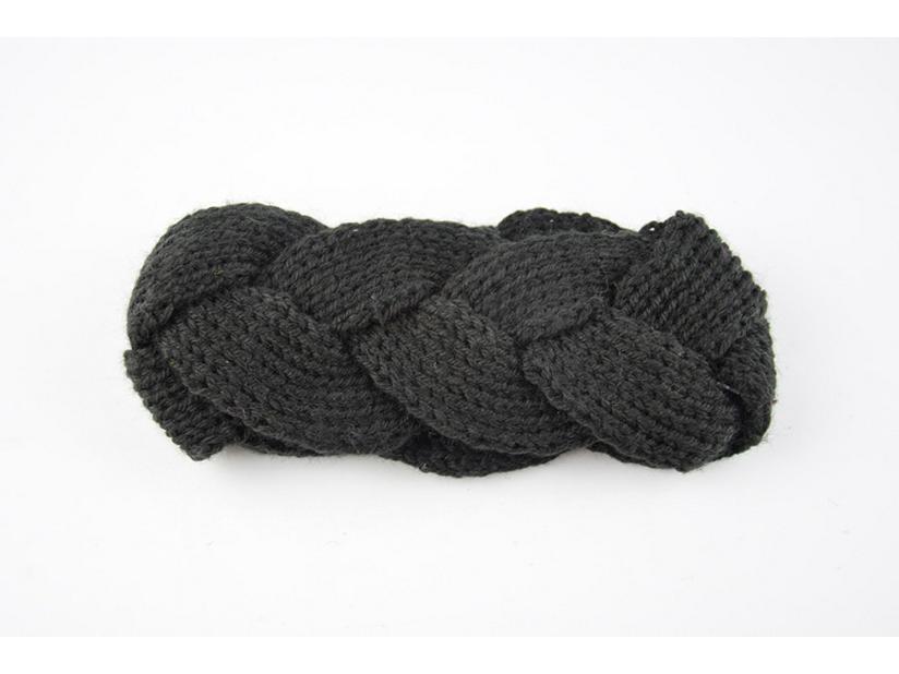 Handmade Woolen Cable Knit Headband Ear Warmer - European, American, Korean Style for Autumn/Winter