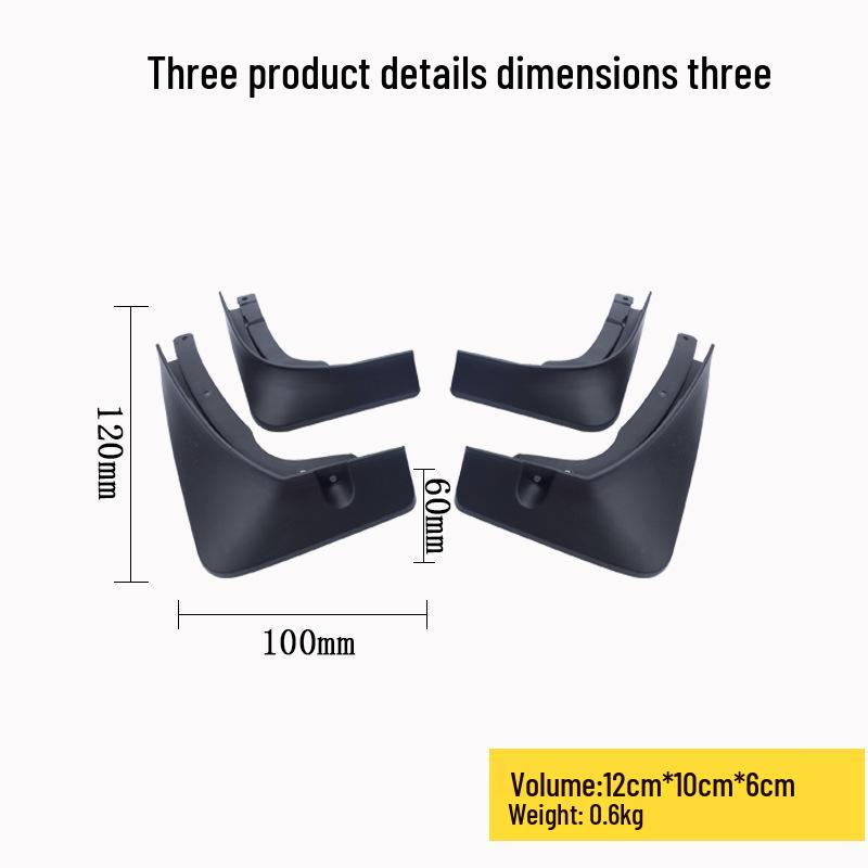 

Maserati Levante 2017-2024 Soft Rubber Mudguards Maserati Levante