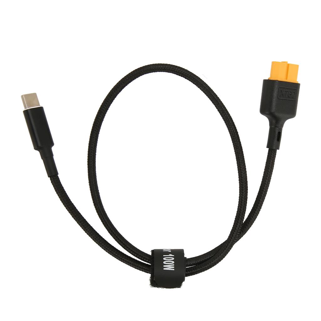 Typ-C-zu-XT60-Ladekabel Stabiles USB-C-zu-XT60-Kabel Tragbarer Datentransfer PD 100W Laden Leicht für RC