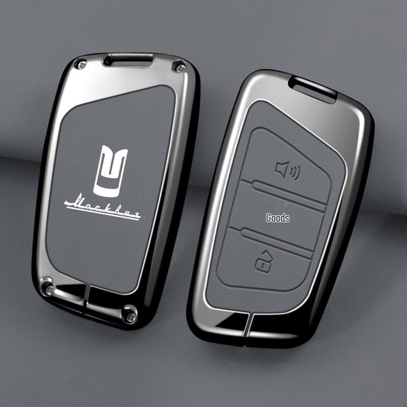 Fits Moskvich 3 & 6 Key Case: New 3-Button Key Shell & Buckle