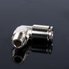 All-Copper Nickel-Plated Quick Connect Right Angle Elbow Male Thread Pneumatic Connector 4-01/02 High Temp Pressure Resistant
