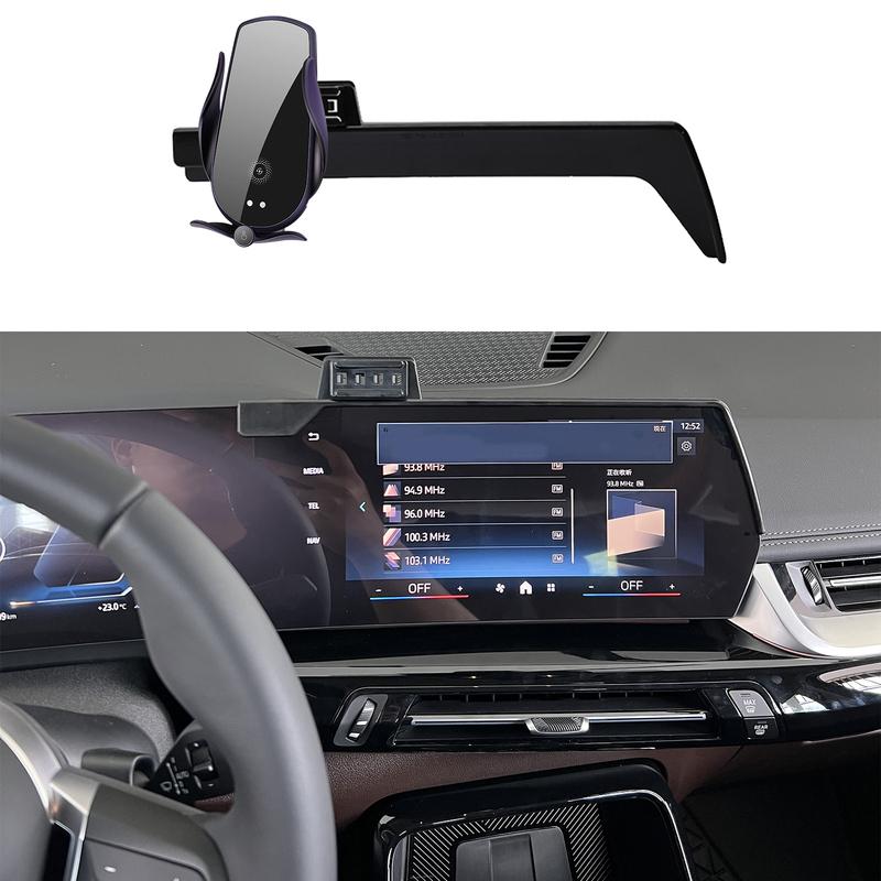 for BWW 2 Series -2025 2er Active Tourer Gran Coupe Phone Holder Screen Fixed Navigation Bracket Base Wireless Accessories