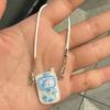 Doll Mini Pendant Model Cartoon Cute Little Mini Mobile Phone Ornament for 15-17cm Labubu Cartoon Pendant Sweet Couple Gift