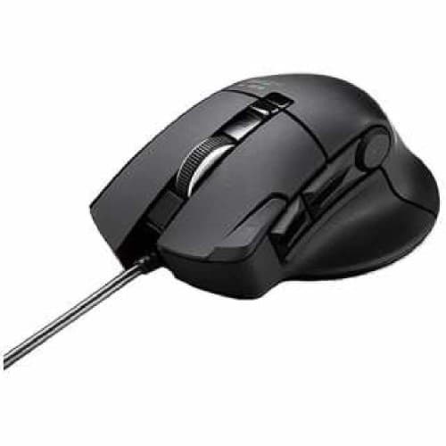 ELECOM USB Gaming Mouse [DUX] Wired 10 Buttons 2400dpi Hardware Macro Compatible M-DUX30BK