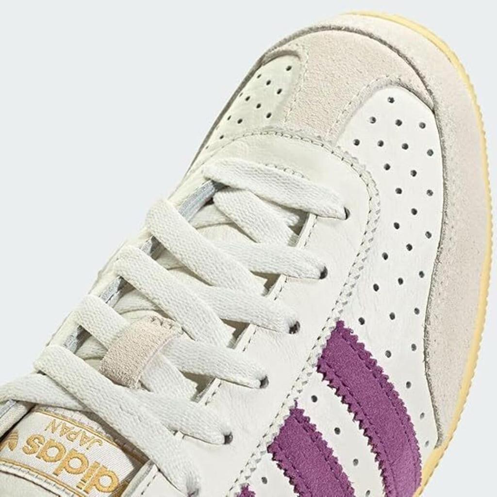 Adidas Japan Size JQ6931, Off-White/Rich Mauve/Orange Tint, 24.5cm