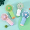 AM3 Battery Operated Powerful Handheld Fan Portable Small Lightweight Makeup Fan for Girl Women Adults Indoor Outdoor