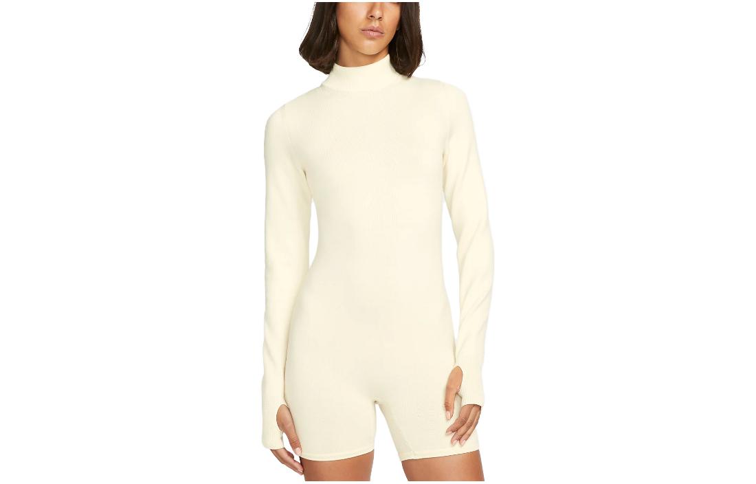 Nike Bodysuits Women s Ivory Crew Neck DR5403-113 S