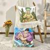 Anime D-Dr. Stone Pillow Case Cushion Cover Soft Cute Throw Pillow Case For Car Sofa Pillowcase Polyester With Zipper