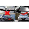 For LHD BMW 5 Series F10 F11 2010-2013 Car Sticker Rearview Side Mirror Cover Wing Cap Exterior Door Case Trim Carbon Look ABS