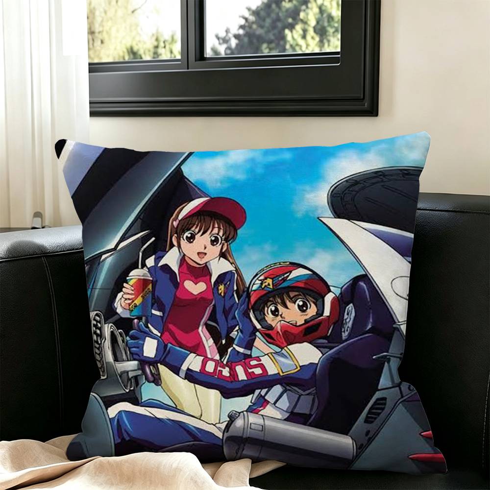 Future GPX Cyber Formula Square Double-Sided printed Pillow Case Bedroom Bedside Pillow Sofa Cushion Cover