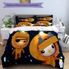 3pcs The Octonauts1 pattern bedding set duvet cover set includes duvet cover &pillowcases, perfect all season bedroom decoration & gift