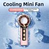 Mini Turbo Fan Handheld Personal Cooling Fan Cooler Supplies Electric Handheld Fan  Hiking Gear