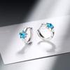 Oorbellen Sterling Meisjes Oorbellen Met Synthetische Zirkonia Wordt Geleverd In Sieraden Cadeaubox One Size Sterling