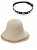 Crochet Straw Hat for Women Summer Handmade Hollow Out Panama Raffia Paper Tassel Edge Beach Hats UV Protect Foldable Sun Visor