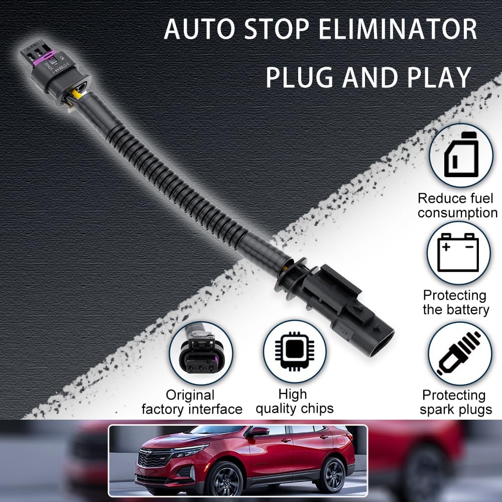 Auto Start Stop Eliminator for      2024 Chevy Traverse Equinox Malibu Blazer Cruze Trax Trailblazer GMC Terrain Engine Auto Stop Disable Error Free