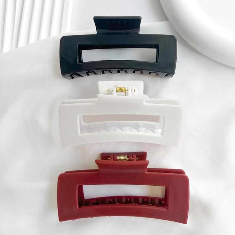 Comfort Hair Claw Clip With Soft Silicone Design No Pressure On Scalp Secure Hold Hair Styling Tool