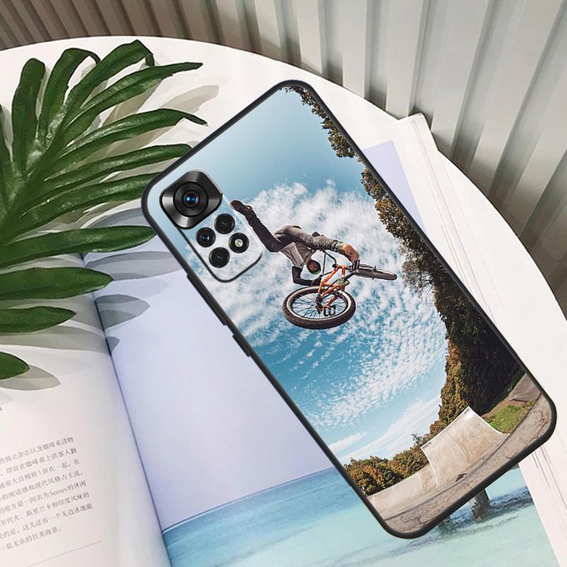 BMX Bike Extreme Sport Funda For Xiaomi Redmi Note 14 13 10 11 12 15 Pro Plus Case For Redmi 15C 14C 10C 12C 13C 15