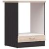 JUNONA Low Oven Cabinet 60 Cm - Worktop - Sonoma Oak