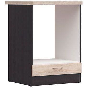 JUNONA Low Oven Cabinet 60 Cm - Worktop - Sonoma Oak