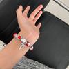Pan's Kitty Cat Luxury Bracelet: Women's Chic Cartoon Pendant with Exquisite Design.