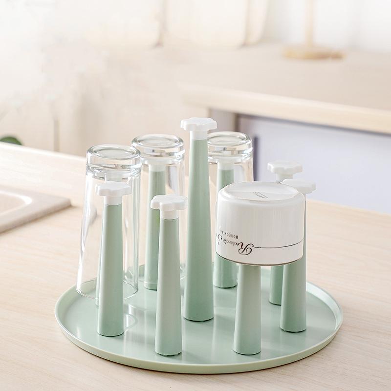 Kitchen Storage Rack Mug Coffee Cups Drying Rack Desktop Glass Drain Hanger Stand Holder Organizer Kitchen New Tea Cup Holder