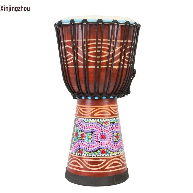 

Professional Goatskin African Hand Drum Standard 8 inch