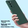 HotFire Huawei P40 Phone Case, Huawei P40 Protective Cover, Full Lens Protection Upgraded Frosted Anti-Drop Slim Silicone Soft Case - Midnight Black