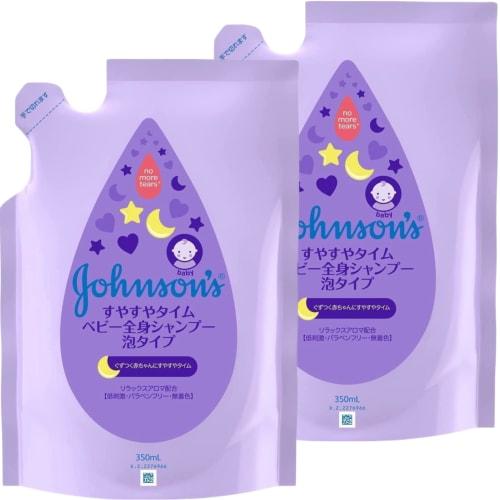 

[.co.jp Exclusive] [Bulk Purchase of 2] Johnson s Baby Suyasuya Time Baby Body Shampoo, Foam Type, Refill, 350ml x 2