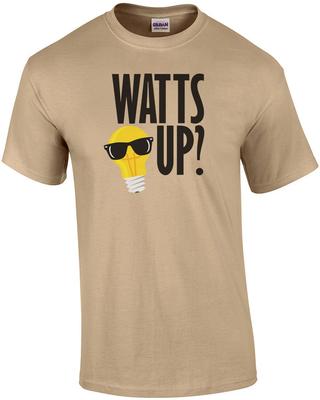 Was geht? Lustiges Wortspiel-T-Shirt