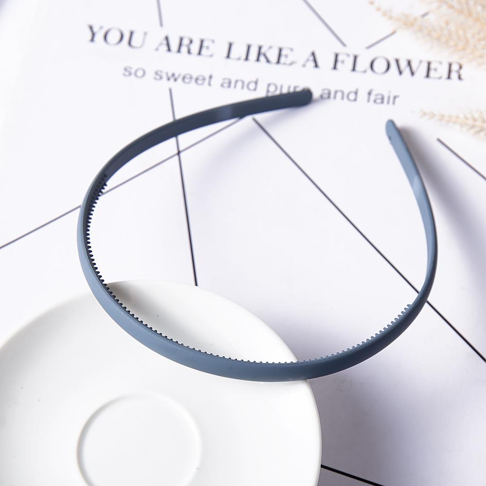 Women Simple Headband Colorful Matte Non-slip Elastic Hairbands Outdoor Hair Hoop Bands Headwear Fashion Girls Hair Accessories