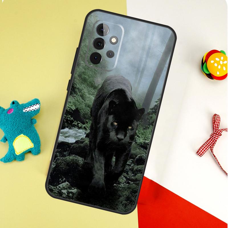 Cheetah Panther For Samsung Galaxy A54 A34 A14 A55 A35 A15 A53 A33 A13 A05 A06 A16 A22 A32 A52 Phone Case