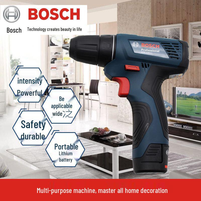 Bosch 12V Rechargeable Hand Drill & Electric Screwdriver GSR120-LI