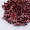 148 Pearlescent Octagonal Sealing Wax Beads - Mixable Colors, 500g Package