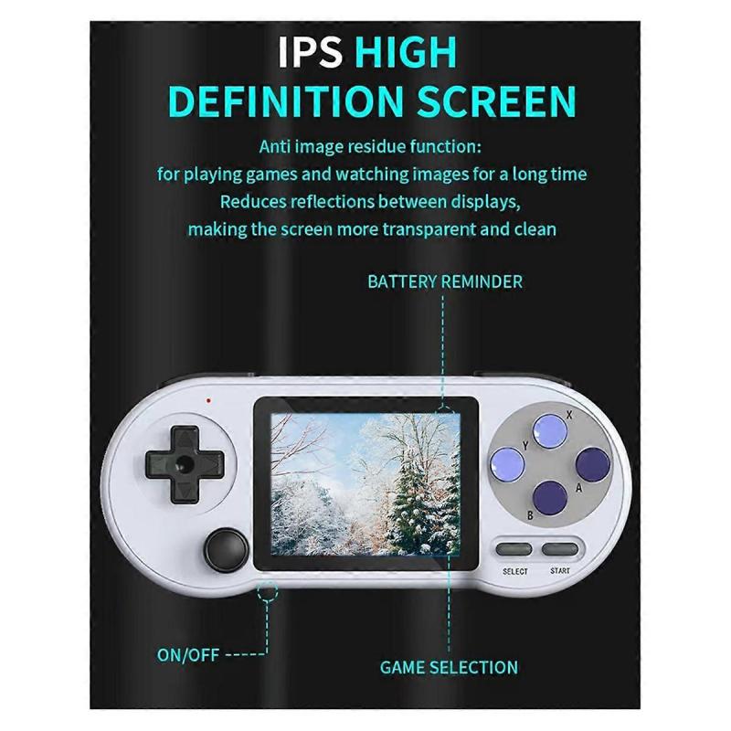 SF2000 Handheld Game Console Built-in 6000 Games Portable Game Players Classic Mini Retro Video Game