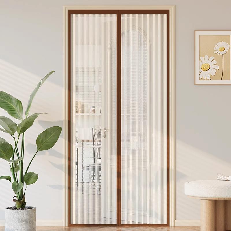 Магнитная москитная штора на дверь с липучкой 85*220 cm (includes Velcro + nails)